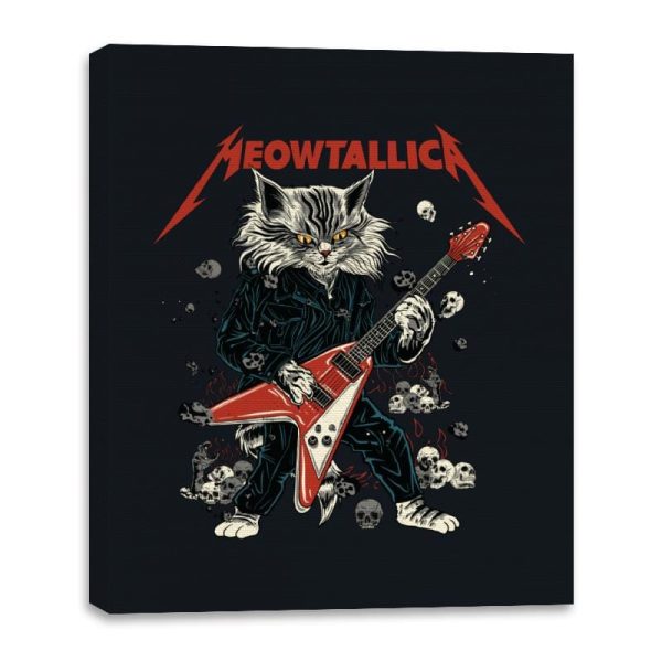 Meowtallica - Canvas Wraps on Sale - Image 3