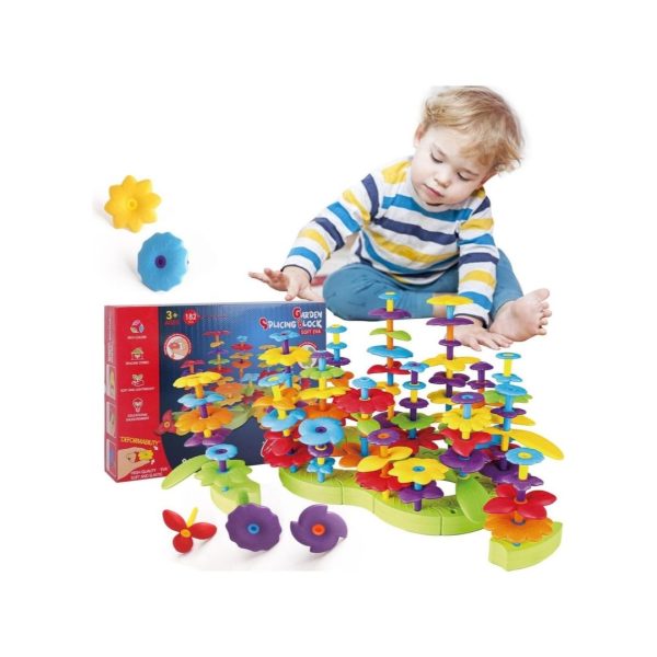 182-Pcs Flower Garden Building Toys Discount