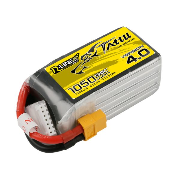 R-Line Version 4.0 6S 1050mAh 130C LiPo Battery with XT60 Connector Cheap