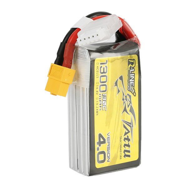 R-Line Version 4.0 4S 1300mAh 130C LiPo Battery with XT60 Connector Online Hot Sale - Image 3